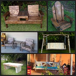 Knotty Pine Woodworks Outdoor Furniture